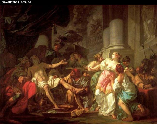 Jacques-Louis  David The Death of Seneca